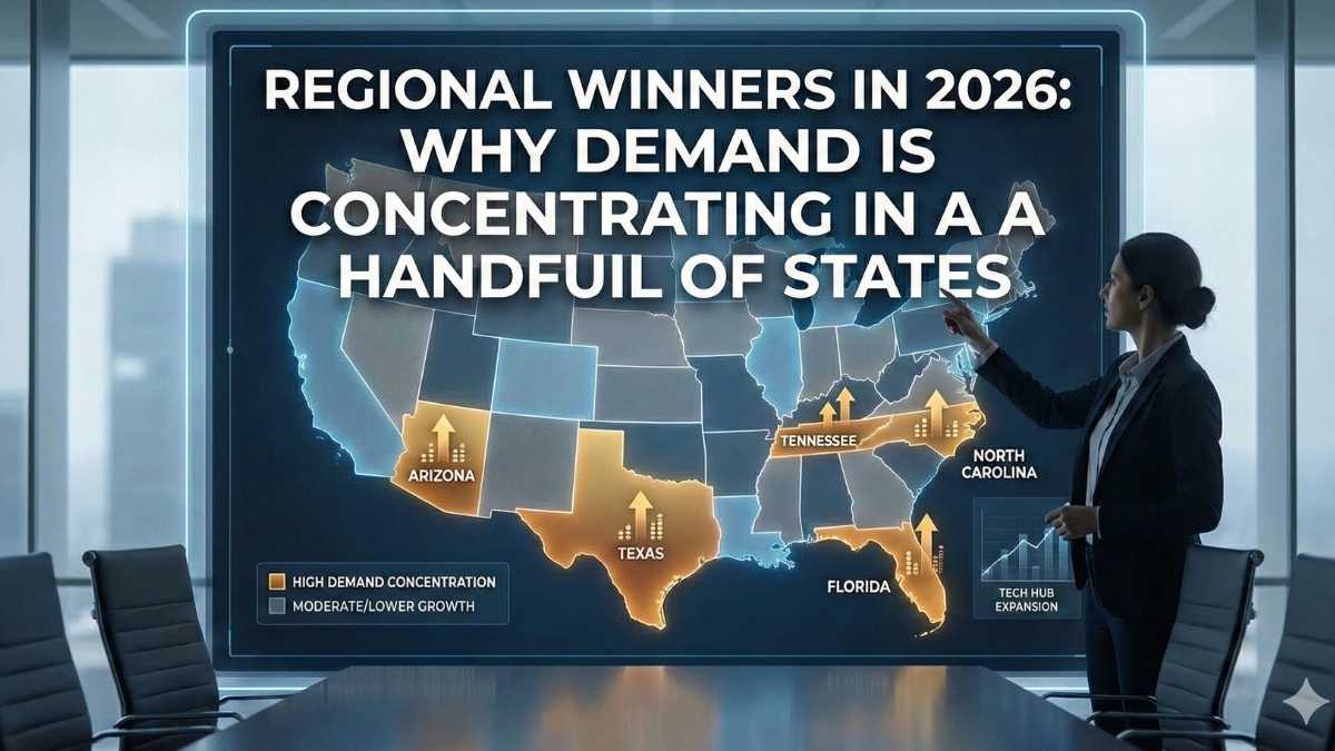 Regional winners in 2026: why demand is concentrating in a handful of U.S. States